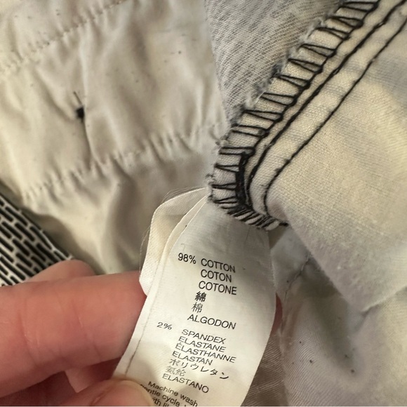 Khakis by Gap Slim City Women’s Black & White Detail Dress Pants Size 18R GUC - Picture 6 of 7